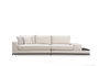 Atelier Del Sofa Line With Side Table - Beige